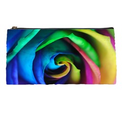 Rainbow Rose 17 Pencil Cases by bloomingvinedesign