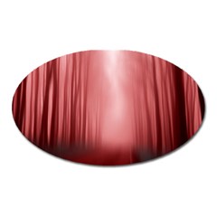 Redforest Oval Magnet by kunstklamotte023