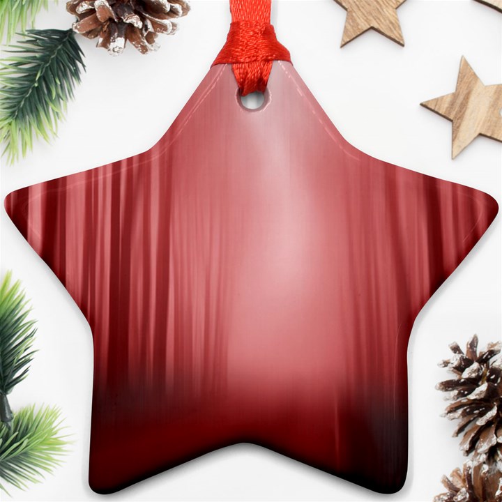 Redforest Star Ornament (Two Sides)