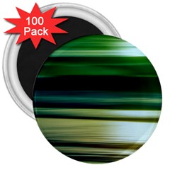 Redforest Greenocean 3  Magnets (100 Pack) by kunstklamotte023