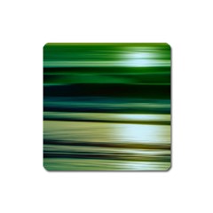 Redforest Greenocean Square Magnet by kunstklamotte023