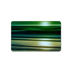 Redforest Greenocean Magnet (name Card) by kunstklamotte023