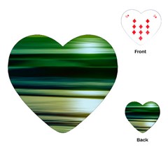 Redforest Greenocean Playing Cards (heart) by kunstklamotte023