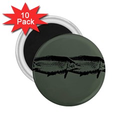 Carp Fish 2 25  Magnets (10 Pack) 