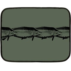 Carp Fish Fleece Blanket (mini) by kunstklamotte023