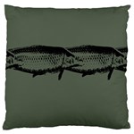 Carp fish Large Cushion Case (Two Sides) Front