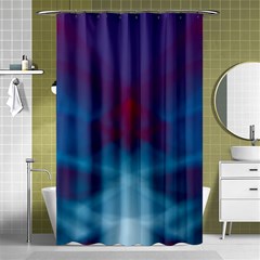 Artlines Shower Curtain 48  X 72  (small)  by kunstklamotte023