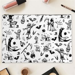 Halloween Pattern Cosmetic Bag (xxl)