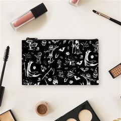 Halloween Pattern Cosmetic Bag (small) by Valentinaart