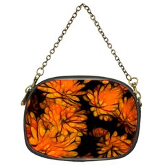 Yellow Flower Abstract Chain Purse (one Side) by bloomingvinedesign