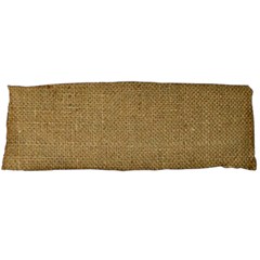 Burlap Coffee Sack Grunge Knit Look Body Pillow Case (dakimakura) by dressshop