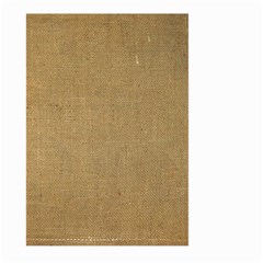 Burlap Coffee Sack Grunge Knit Look Large Garden Flag (two Sides) by dressshop