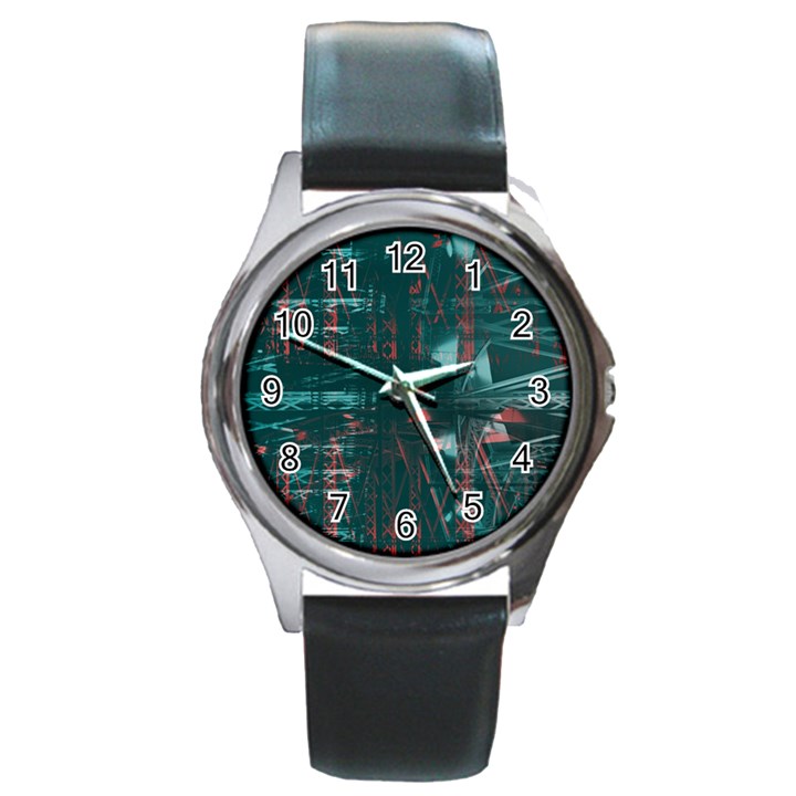 bridge Round Metal Watch