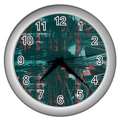 bridge Wall Clock (Silver)