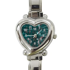 Bridge Heart Italian Charm Watch by kunstklamotte023