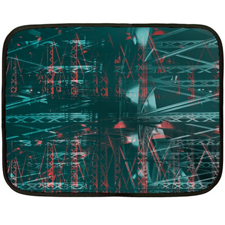 bridge Double Sided Fleece Blanket (Mini) 