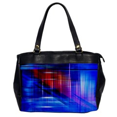 Double Lines Oversize Office Handbag by kunstklamotte023