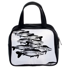 Carp Fish Classic Handbag (two Sides) by kunstklamotte023