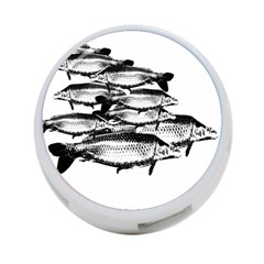 Carp Fish 4-port Usb Hub (two Sides) by kunstklamotte023