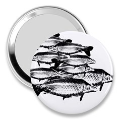 Carp Fish 3  Handbag Mirrors by kunstklamotte023