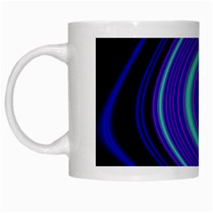 Digital Art Background Pink Blue White Mugs