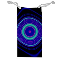 Digital Art Background Pink Blue Jewelry Bag