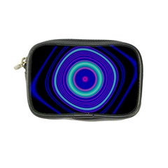 Digital Art Background Pink Blue Coin Purse