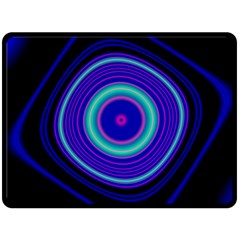 Digital Art Background Pink Blue Fleece Blanket (Large) 