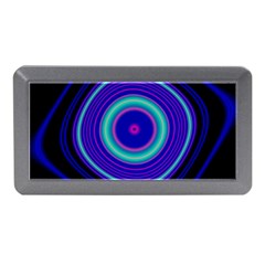 Digital Art Background Pink Blue Memory Card Reader (Mini)