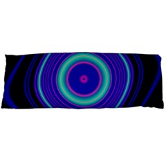 Digital Art Background Pink Blue Body Pillow Case (Dakimakura)