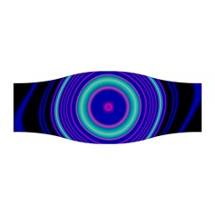 Digital Art Background Pink Blue Stretchable Headband