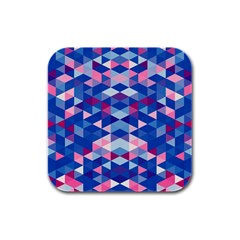 Digital Art Art Artwork Abstract Rubber Square Coaster (4 Pack)  by Sapixe