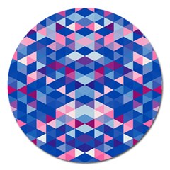 Digital Art Art Artwork Abstract Magnet 5  (round) by Sapixe