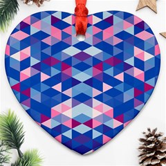 Digital Art Art Artwork Abstract Heart Ornament (two Sides) by Sapixe