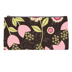 Flowers Wallpaper Floral Decoration Pencil Cases by Sapixe