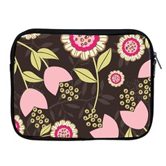 Flowers Wallpaper Floral Decoration Apple Ipad 2/3/4 Zipper Cases by Sapixe