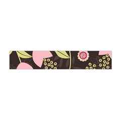 Flowers Wallpaper Floral Decoration Flano Scarf (mini)