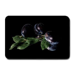 Plums Photo Art Fractalius Fruit Plate Mats by Sapixe