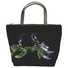 Plums Photo Art Fractalius Fruit Bucket Bag by Sapixe