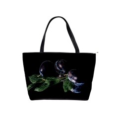 Plums Photo Art Fractalius Fruit Classic Shoulder Handbag by Sapixe