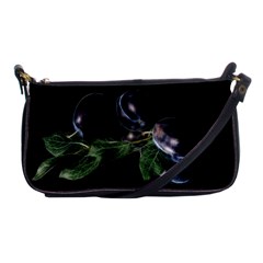 Plums Photo Art Fractalius Fruit Shoulder Clutch Bag by Sapixe