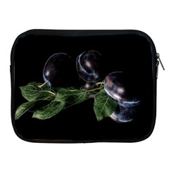 Plums Photo Art Fractalius Fruit Apple Ipad 2/3/4 Zipper Cases by Sapixe