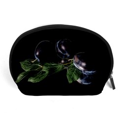 Plums Photo Art Fractalius Fruit Accessory Pouch (large) by Sapixe