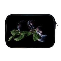 Plums Photo Art Fractalius Fruit Apple Macbook Pro 17  Zipper Case by Sapixe