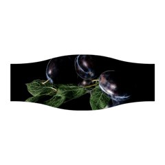 Plums Photo Art Fractalius Fruit Stretchable Headband by Sapixe