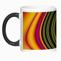 Digital Art Background Yellow Red Morph Mugs