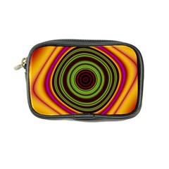 Digital Art Background Yellow Red Coin Purse