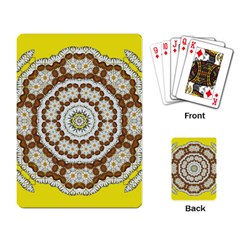 Pretty As A Flower Everywhere You Can See Playing Cards Single Design by pepitasart