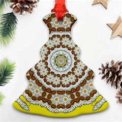 Pretty As A Flower Everywhere You Can See Christmas Tree Ornament (two Sides) by pepitasart