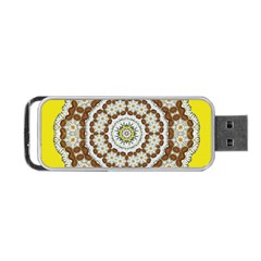 Pretty As A Flower Everywhere You Can See Portable Usb Flash (two Sides) by pepitasart